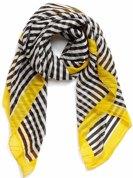 nordstrom stripe square scarf